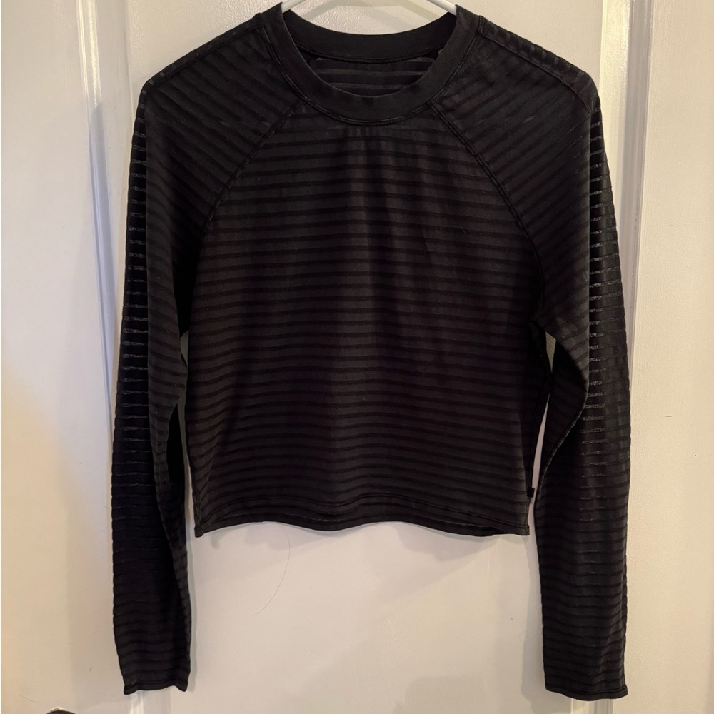 Lululemon Uncovered Long Sleeve Black